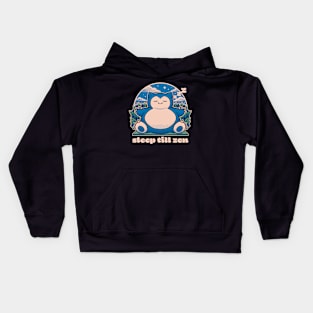 Chubby Anime Zen Monster - Cute Sleep Nap Gift Kids Hoodie